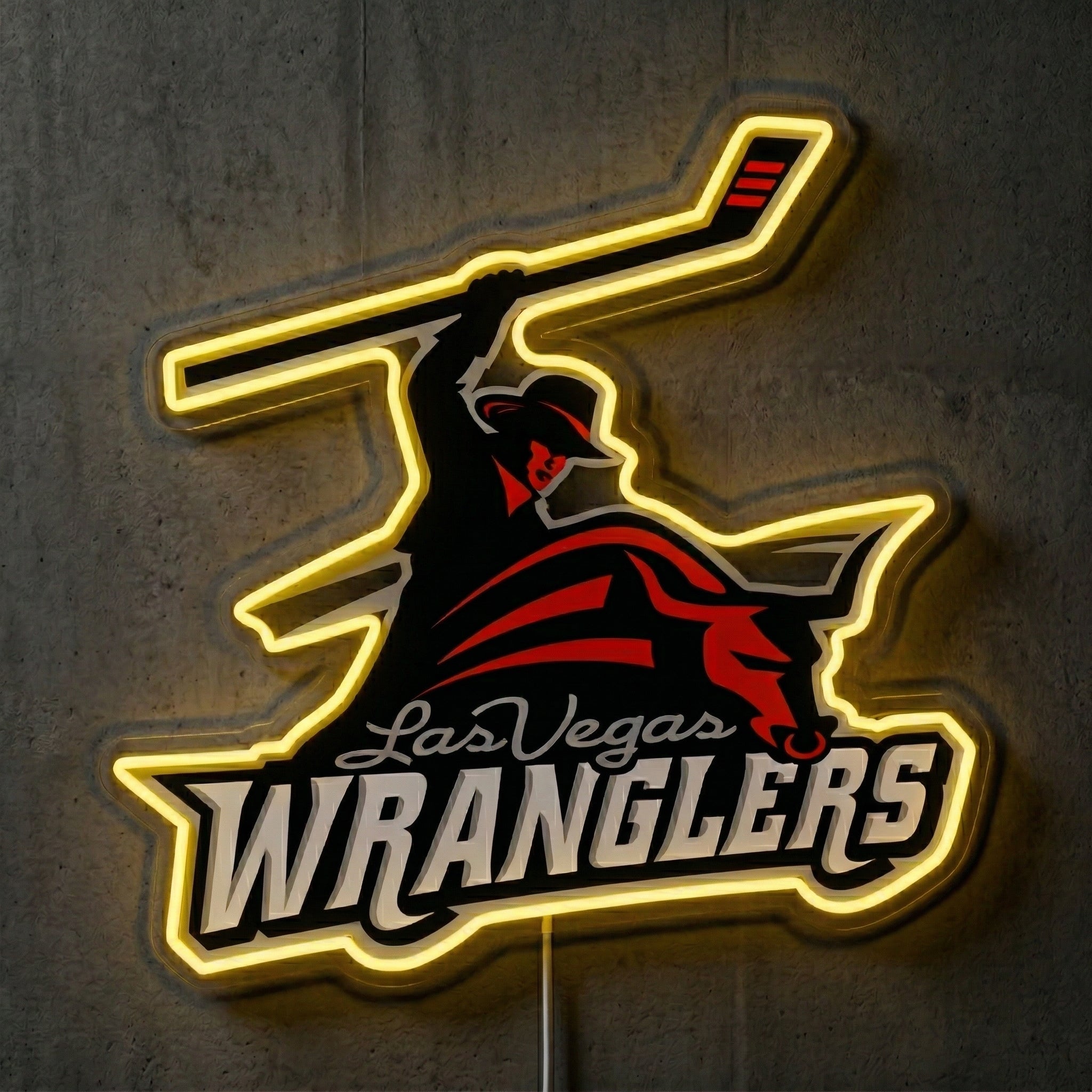 ShineNeon™ Wranglers Sport neon sign USB Power - Shineneon