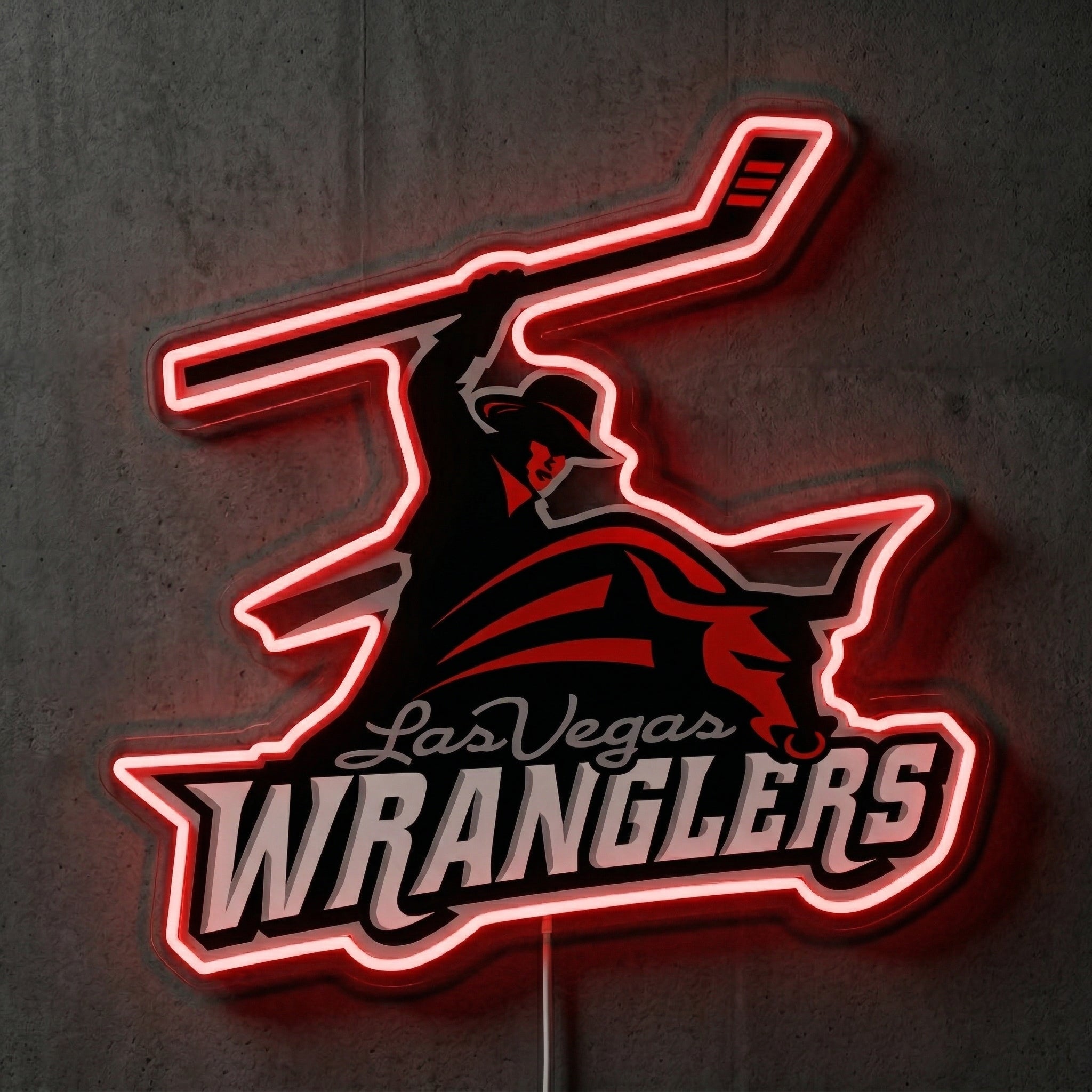 ShineNeon™ Wranglers Sport neon sign USB Power - Shineneon