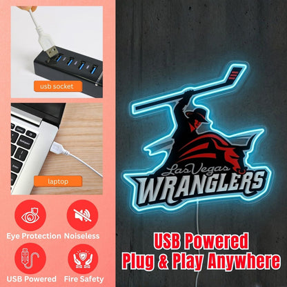 ShineNeon™ Wranglers Sport neon sign USB Power - Shineneon