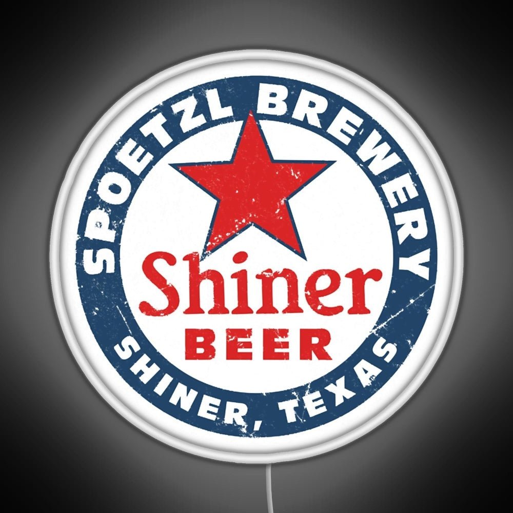 Shiner Beer Rgb Led Neon Sign Pop Wall Art - Shineneon