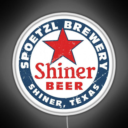 Shiner Beer Rgb Led Neon Sign Pop Wall Art - Shineneon