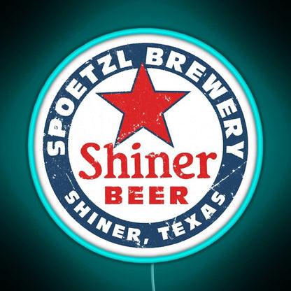 Shiner Beer Rgb Led Neon Sign Pop Wall Art - Shineneon