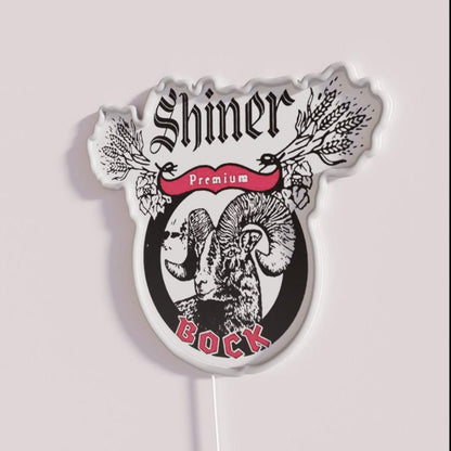 Shiners Bock Beer Shiners Texas Logo Rgb Led Neon Sign - Shineneon