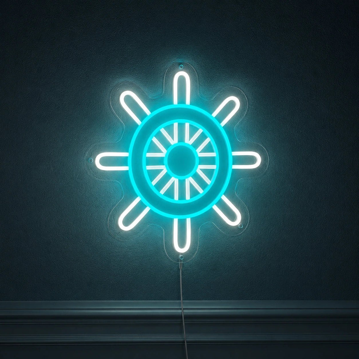 Ship Wheel LED Neon Sign - Shineneon