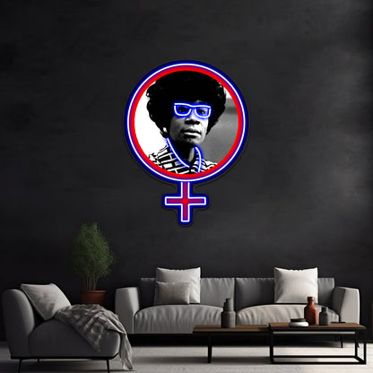 Shirley Chisholm For President Artwork Custom Led Signs