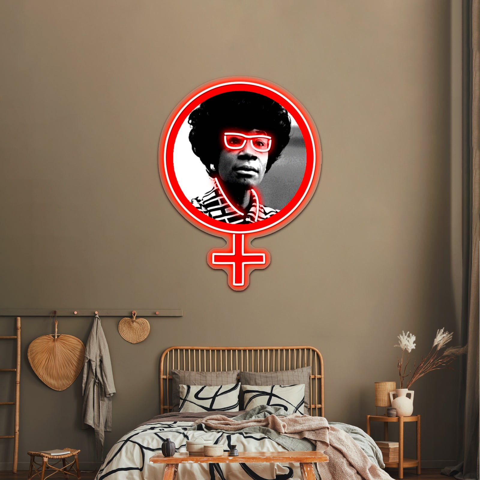 Shirley Chisholm For President Artwork Custom Led Signs | Shineneon