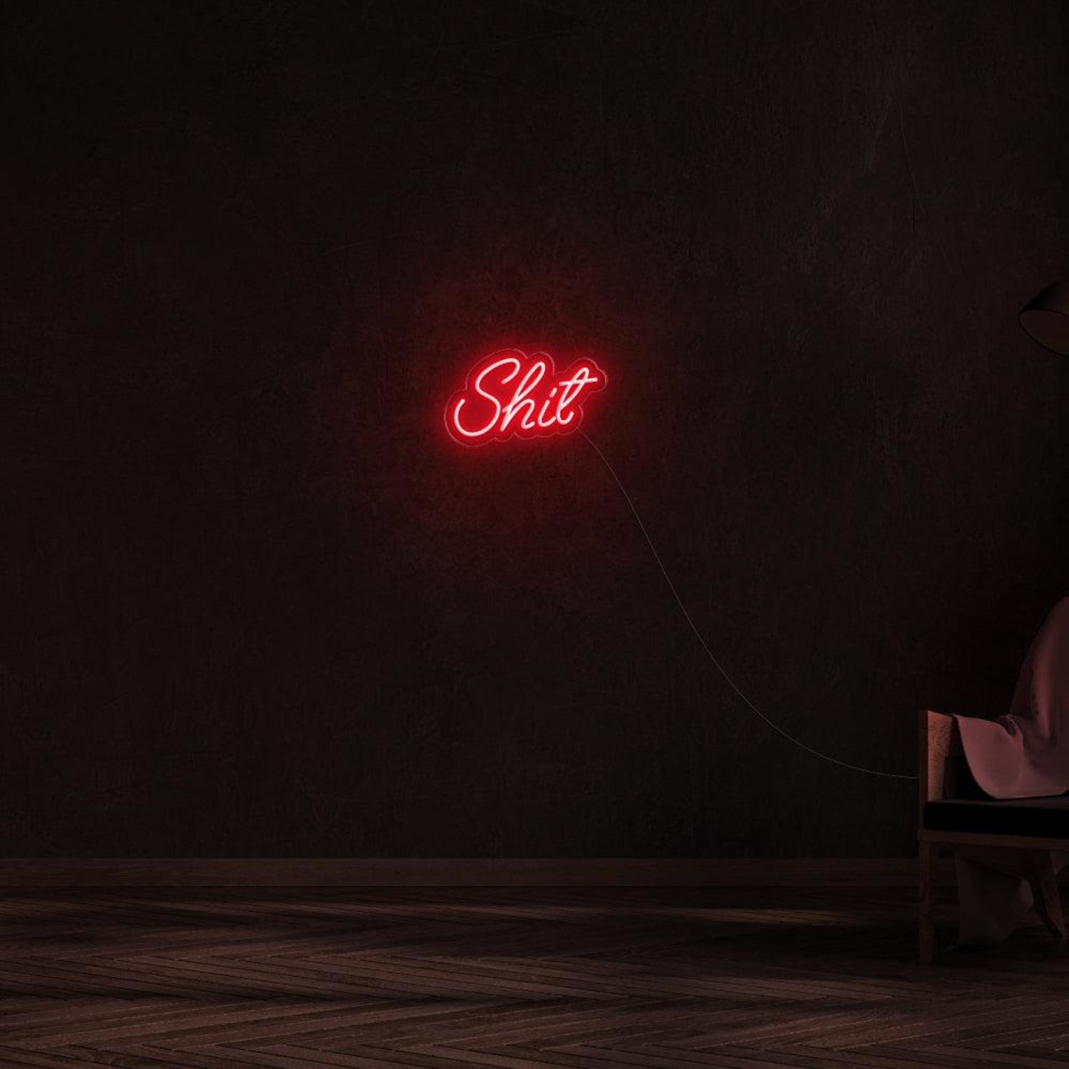 Shit Red Led Neon Sign Home Decor Indoor Wall Art | Shineneon