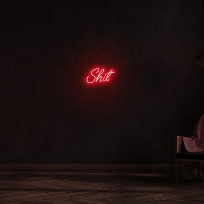 Shit Red Led Neon Sign Home Decor Indoor Wall Art | Shineneon