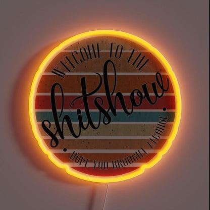 Shit Show Rgb Led Neon Sign - Shineneon
