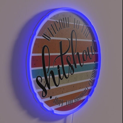 Shit Show Rgb Led Neon Sign - Shineneon