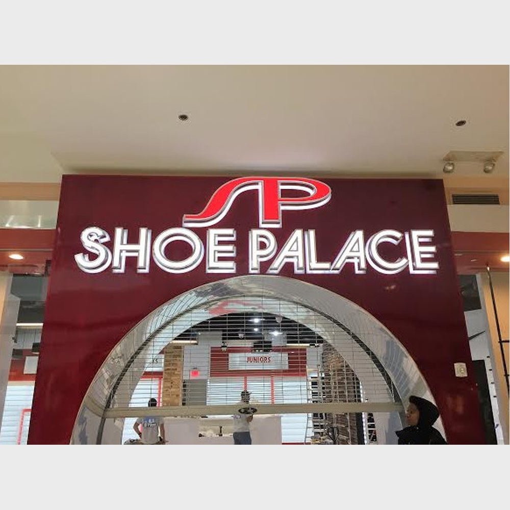 Shoe Palace 3D Frontlit And Backlit Channel Letter Led Light Sign - Shineneon