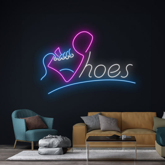 Shoes Neon Sign