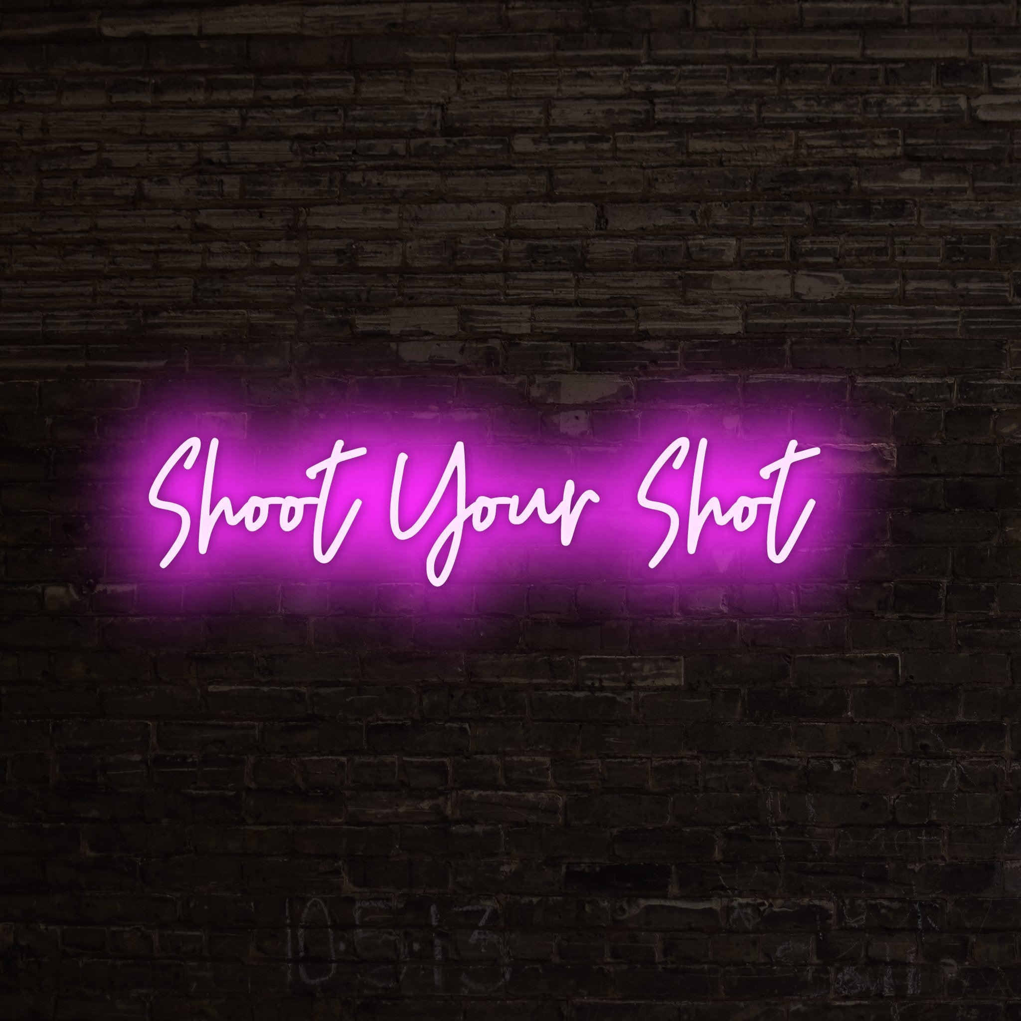 Shoot Your Shot Led Neon Sign | Shineneon