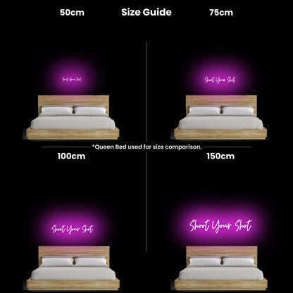 Shoot Your Shot Led Neon Sign | Shineneon