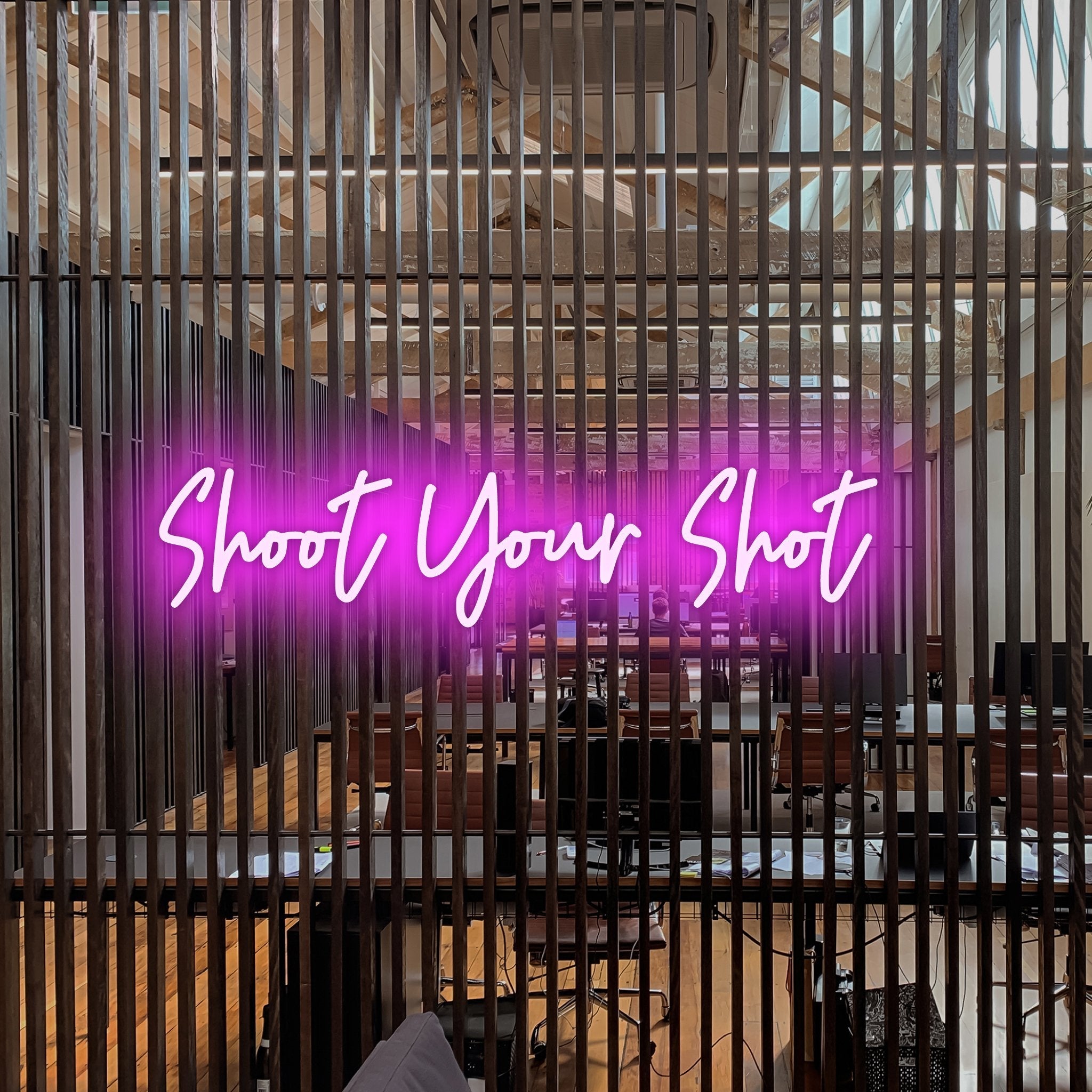 Shoot Your Shot Led Neon Sign | Shineneon