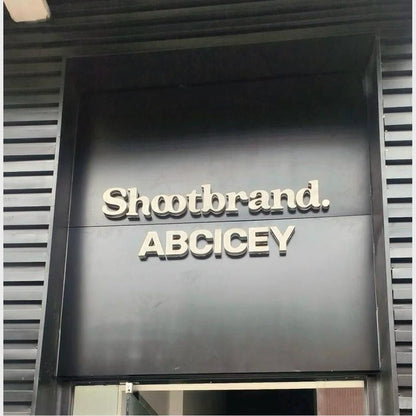 Shootbrand Abcicey 3D Backlit Channel Letters Led Light Sign - Shineneon