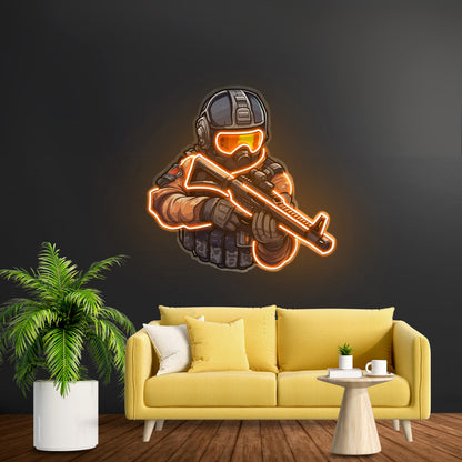 Shut Up Custom Led Signs Artwork For Sale