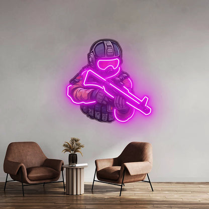 Shut Up Custom Led Signs Artwork For Sale