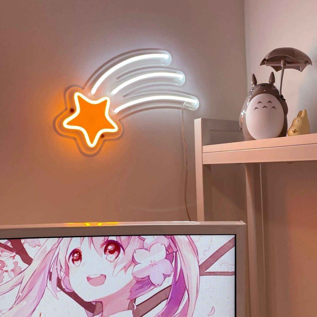 Shooting Star Led Sign Business Neon Sign - Shineneon