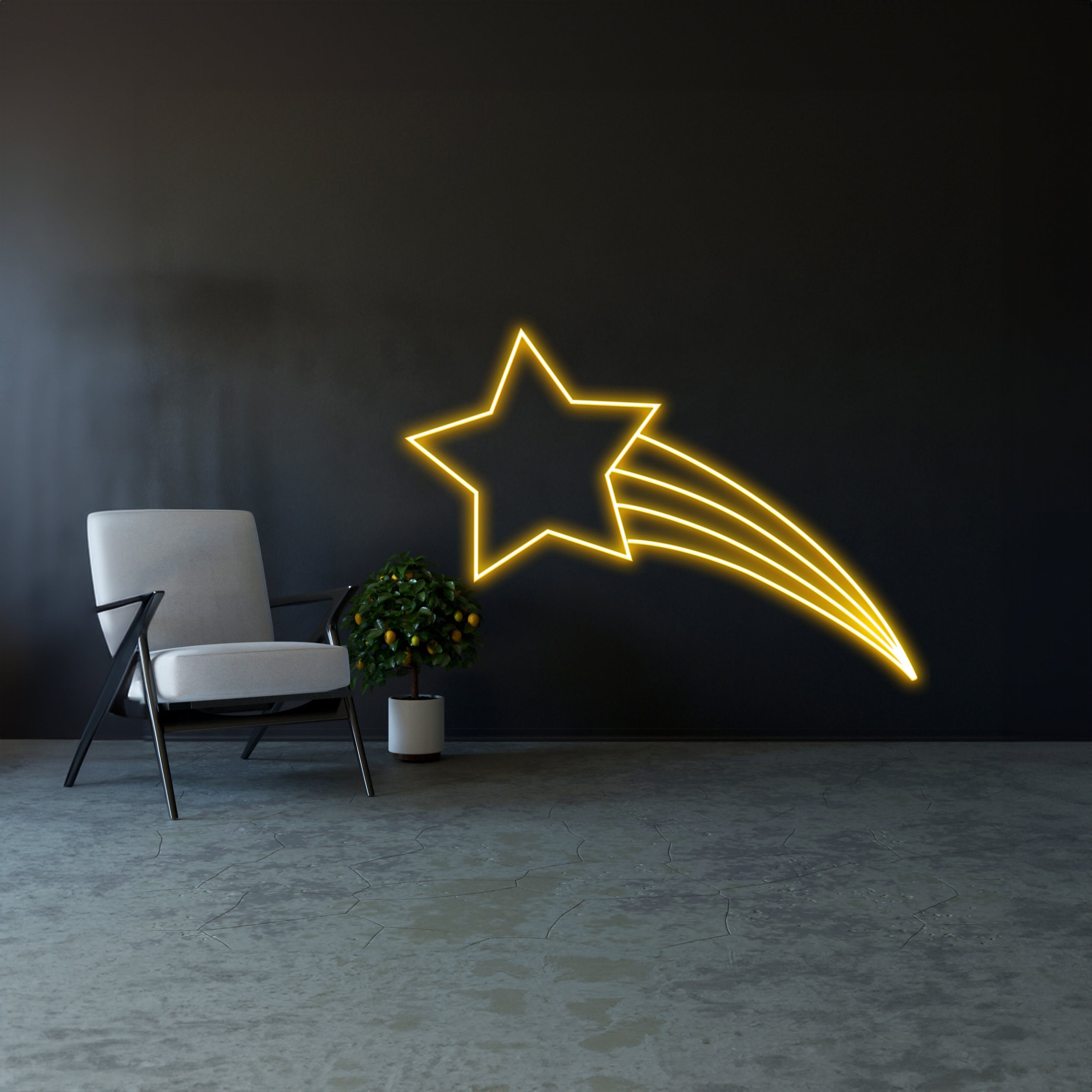 Shooting Star Neon Sign | Shineneon