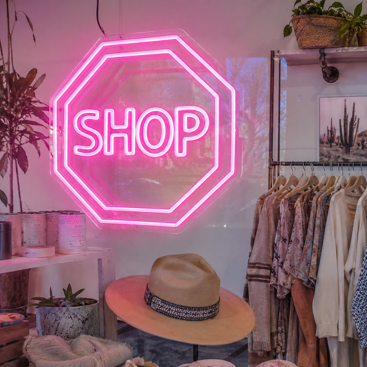 Shop LED Neon Sign - 03 Real Lifestyle Scene