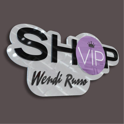 Shop Wendi Russa 3D Backlit Channel Letters Led Light Sign - Shineneon