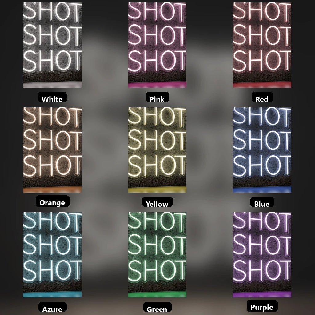 Shot LED Neon Sign - Shineneon
