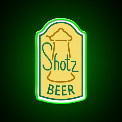 Shotz Beer Classic Beer Bar Decor Led Neon Sign Rgb Color - LED neon sign view 8