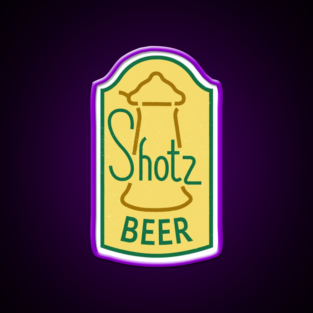 Shotz Beer Classic Beer Bar Decor Led Neon Sign Rgb Color - LED neon sign view 9