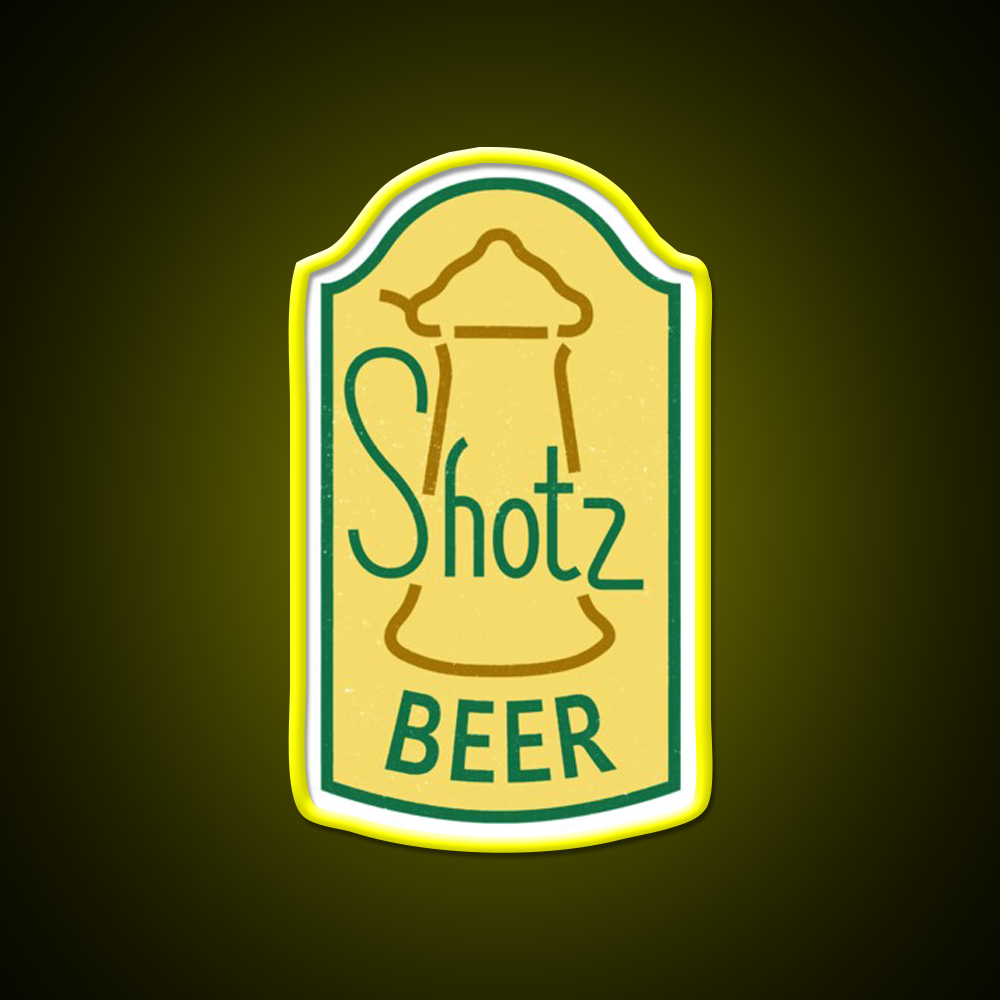 Shotz Beer Classic Beer Bar Decor Led Neon Sign Rgb Color - LED neon sign view 7