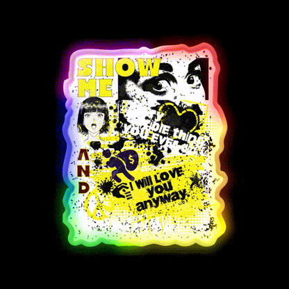 Show Me Every Little Thing That You Ever Did Man Cave Bar Led Neon Sign Rgb Color