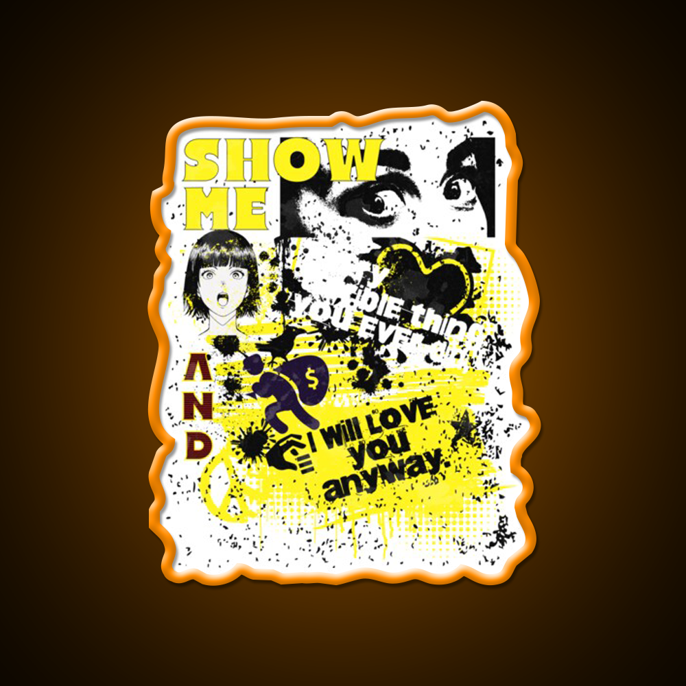 Show Me Every Little Thing That You Ever Did Man Cave Bar Led Neon Sign Rgb Color