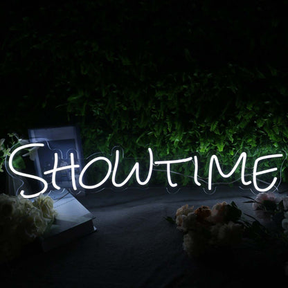 Show Time White Neon Sign | Shineneon