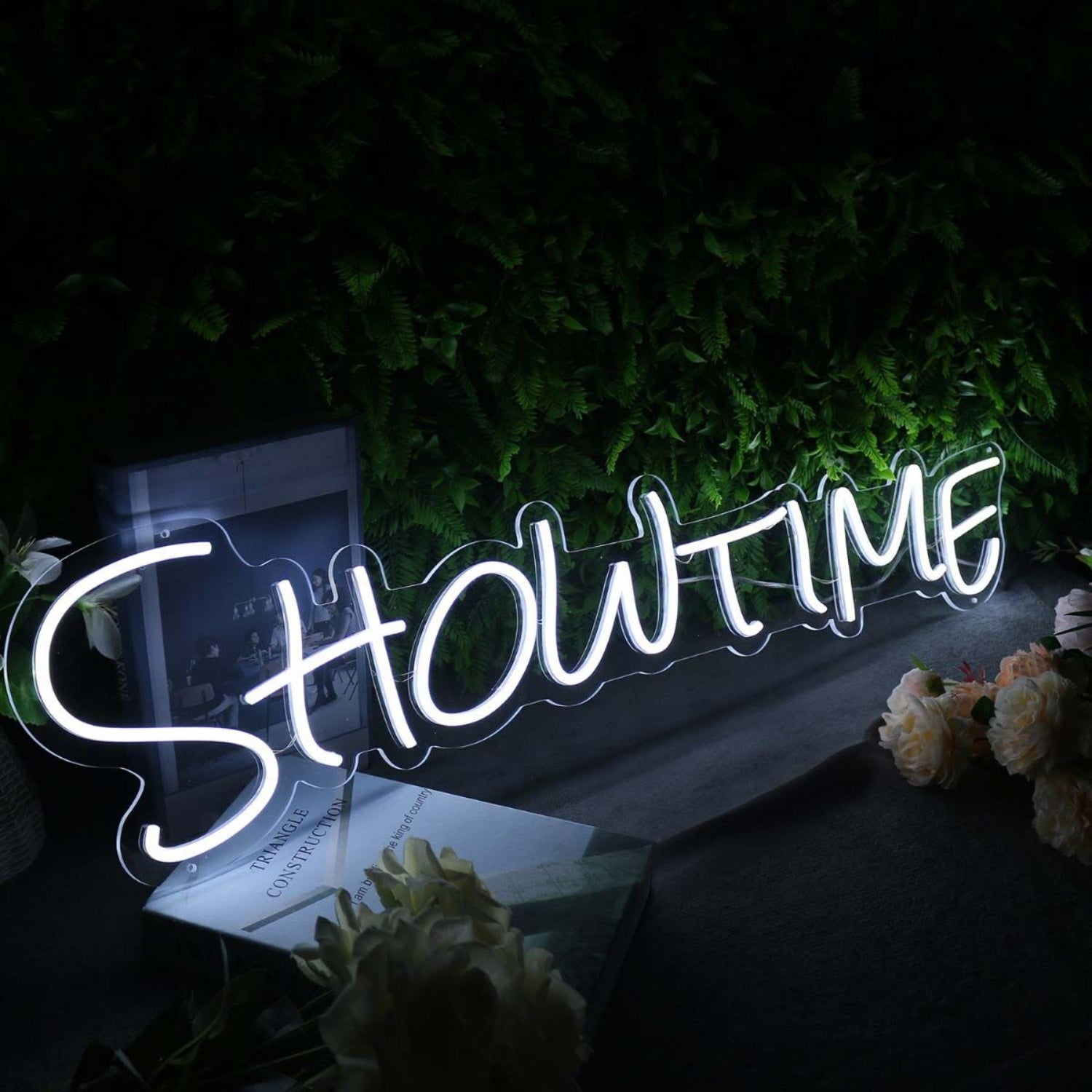 Show Time White Neon Sign | Shineneon