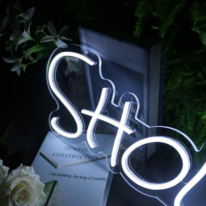 Show Time White Neon Sign | Shineneon