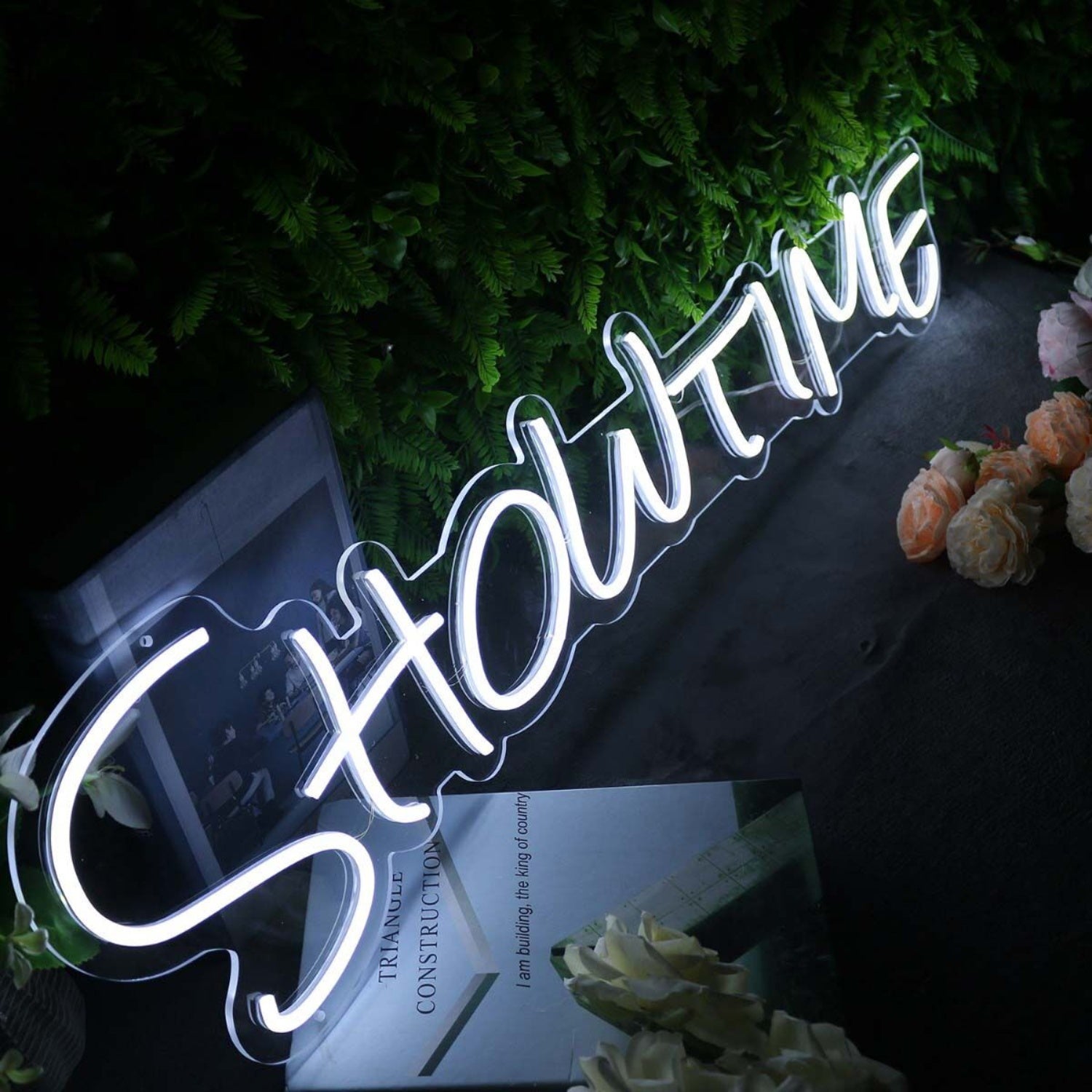 Show Time White Neon Sign | Shineneon