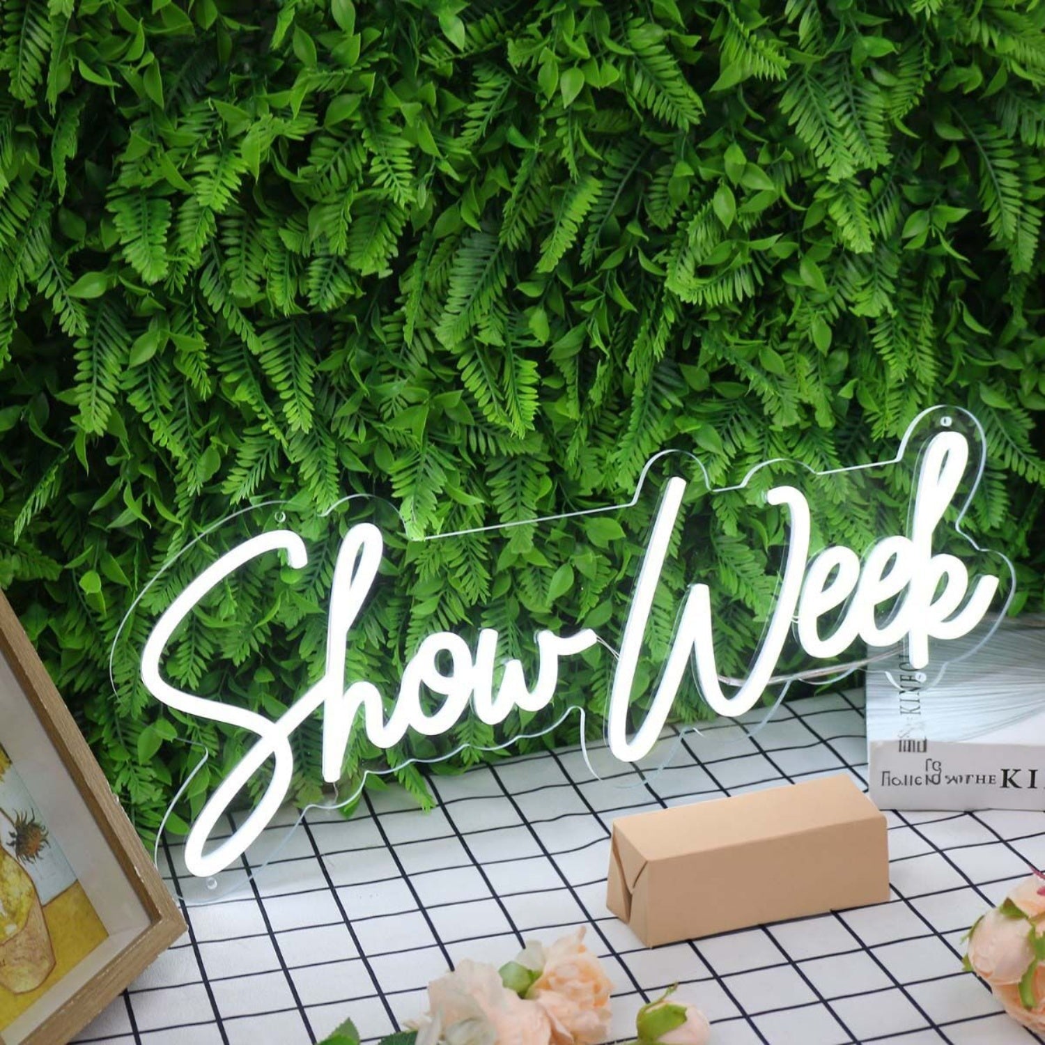 Show Week White Led Neon Sign - Shineneon