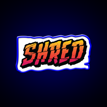 Shred Hemp Inspired Green Leaf Led Neon Sign Rgb Color - LED neon sign view 5