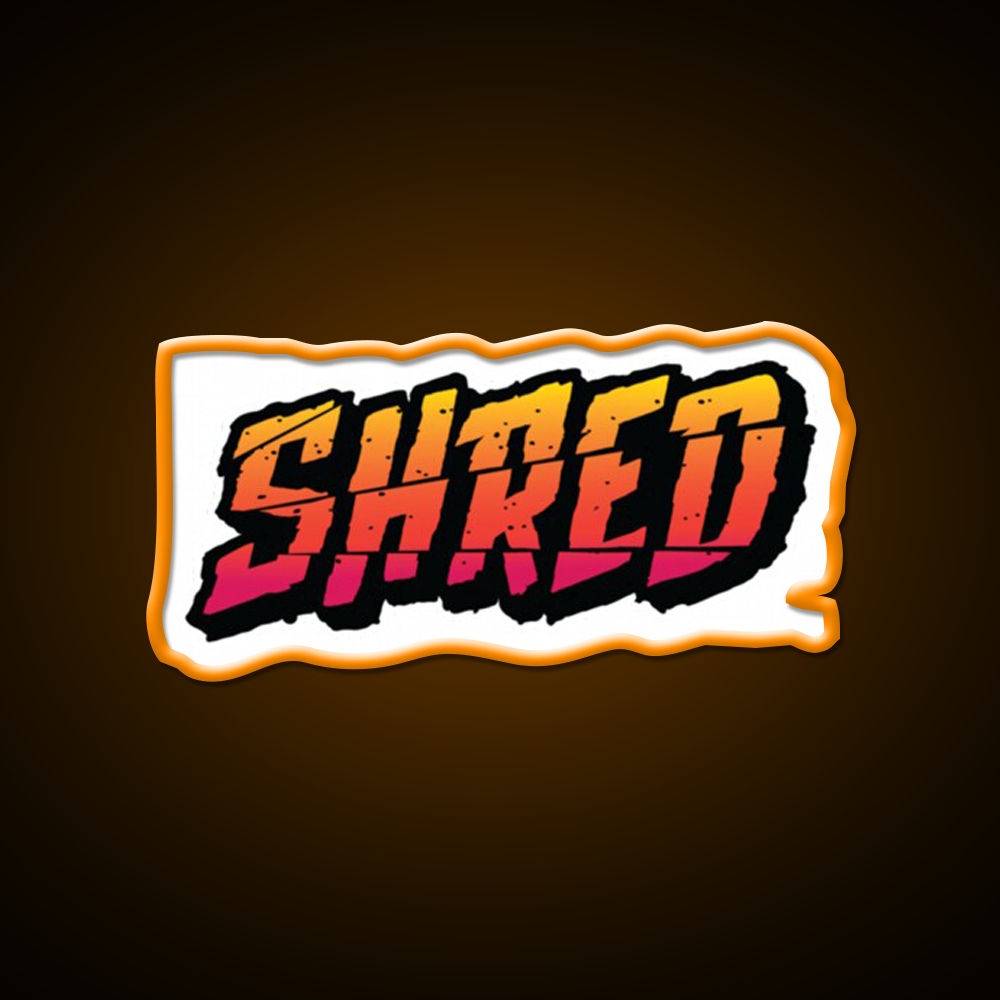 Shred Hemp Inspired Green Leaf Led Neon Sign Rgb Color - LED neon sign view 6