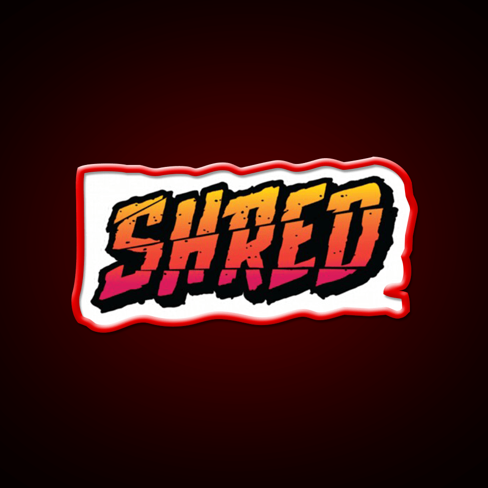 Shred Hemp Inspired Green Leaf Led Neon Sign Rgb Color - Shineneon