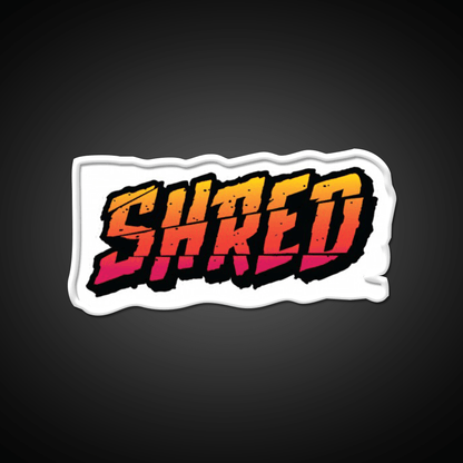 Shred Hemp Inspired Green Leaf Led Neon Sign Rgb Color - Shineneon
