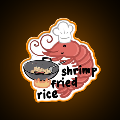 Shrimp Fried Rice Led Neon Sign Chinese Food Rgb Color - LED neon sign view 6