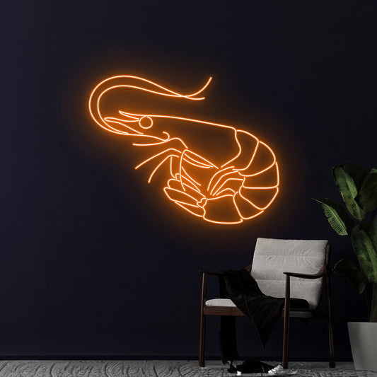 Shrimp Neon Sign