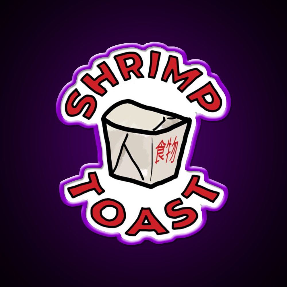 Shrimp Toast Led Neon Sign Chinese Food Rgb Color - LED neon sign view 9