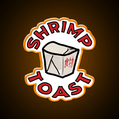 Shrimp Toast Led Neon Sign Chinese Food Rgb Color - Shineneon