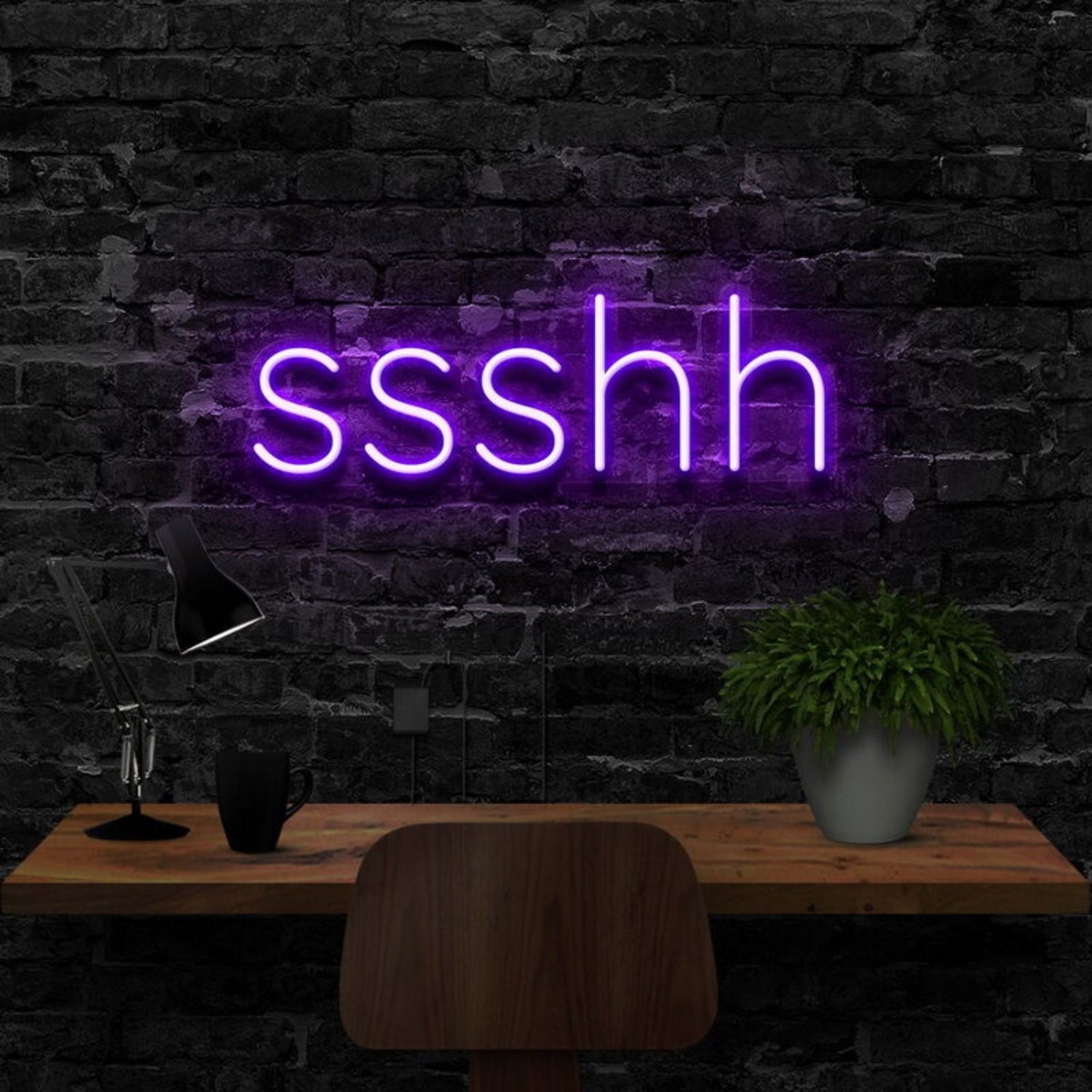 Shush Led Neon Sign For Playful And Quiet Spaces | Shineneon