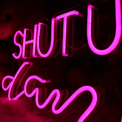 Shut Up And Dance Led Neon Sign - Shineneon