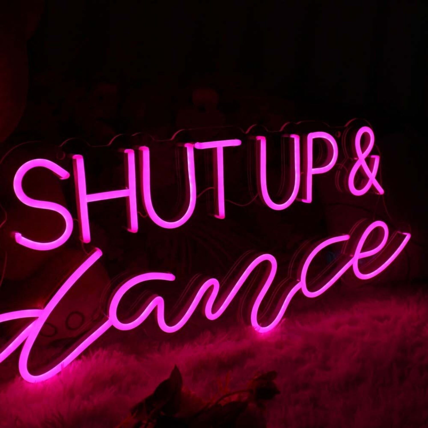 Shut Up And Dance Led Neon Sign - Shineneon