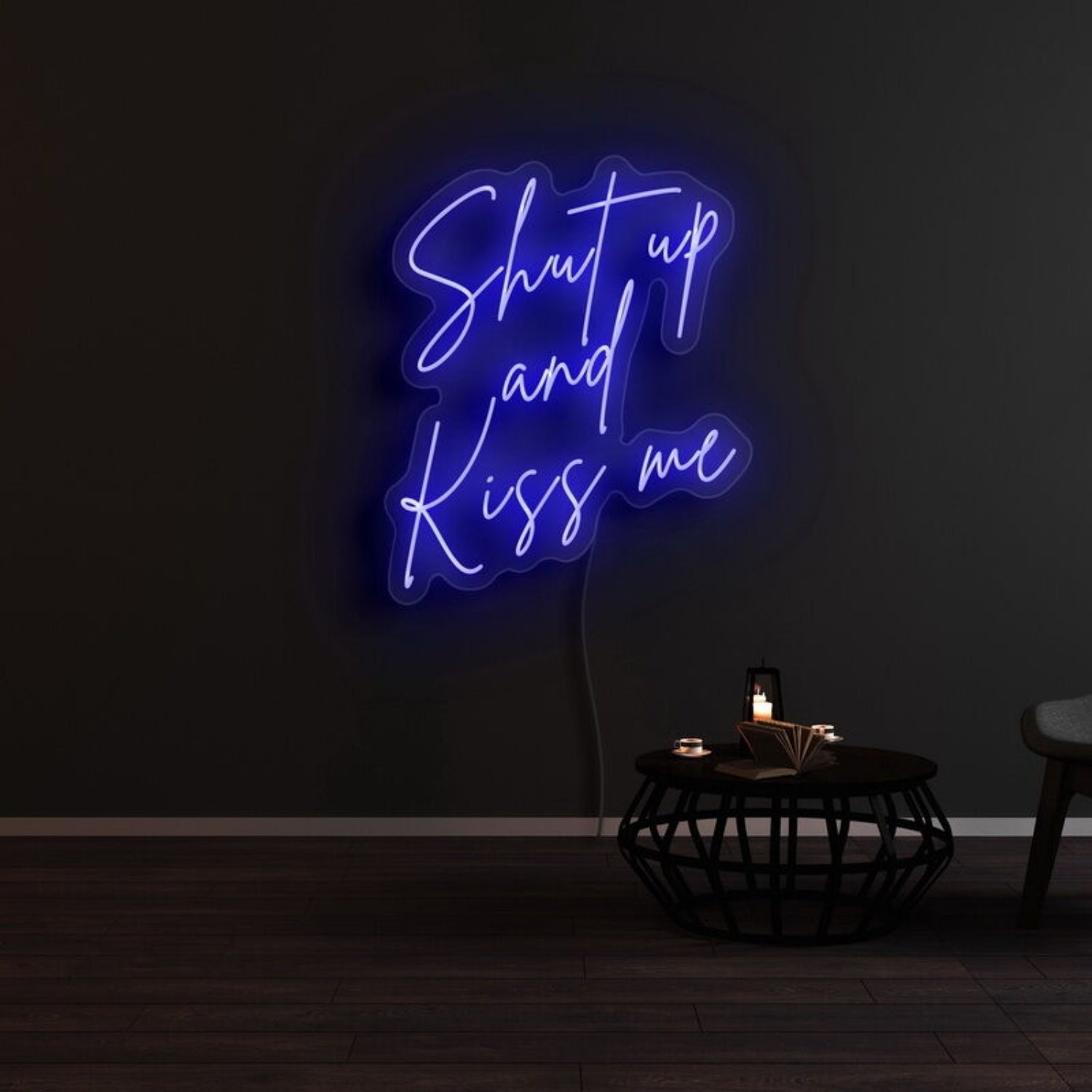Shut Up And Kiss Me Neon Sign | Shineneon