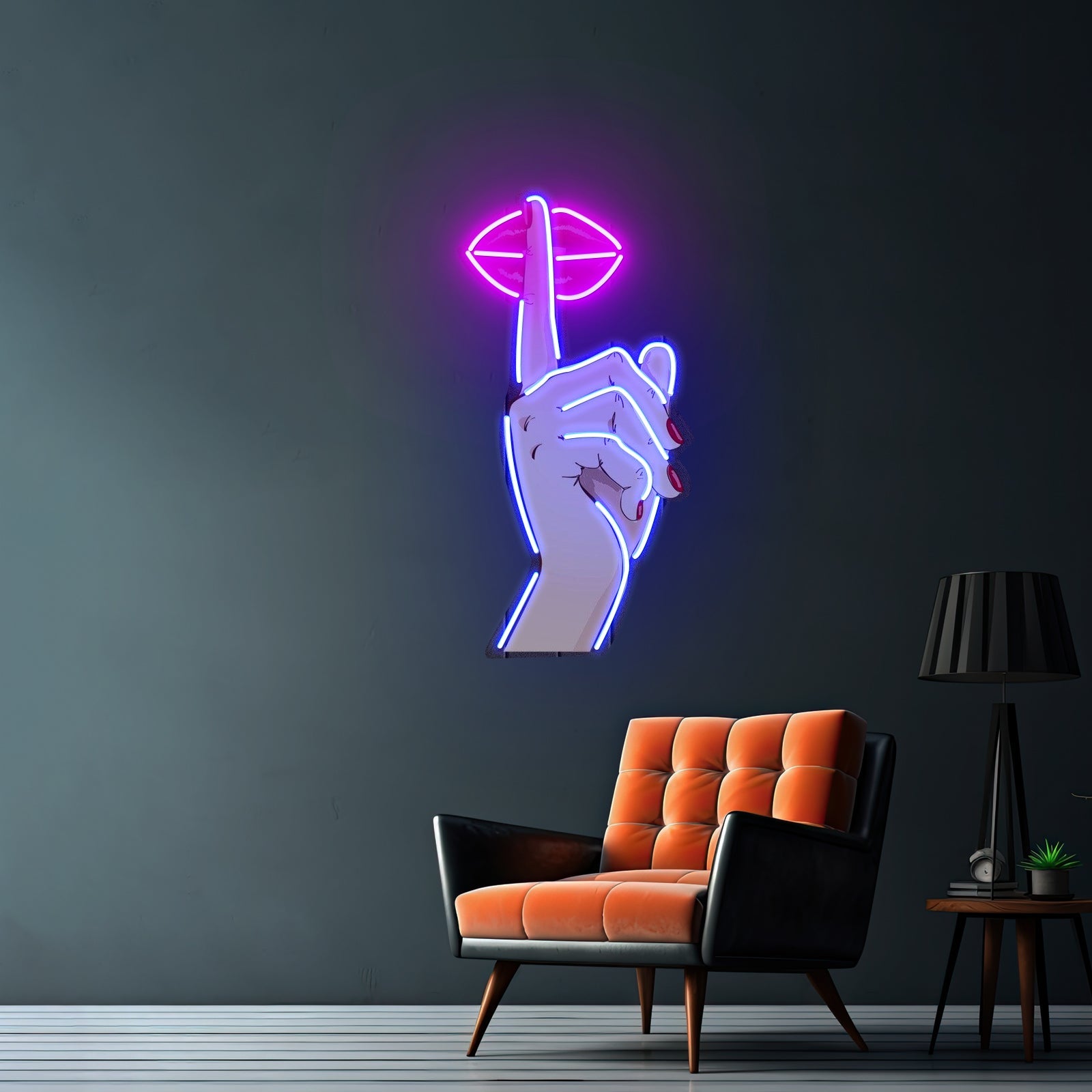 Shut Up Custom Led Signs Artwork For Sale - Shineneon